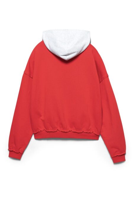 Alternative view of Zip-Up Hoodie - Red